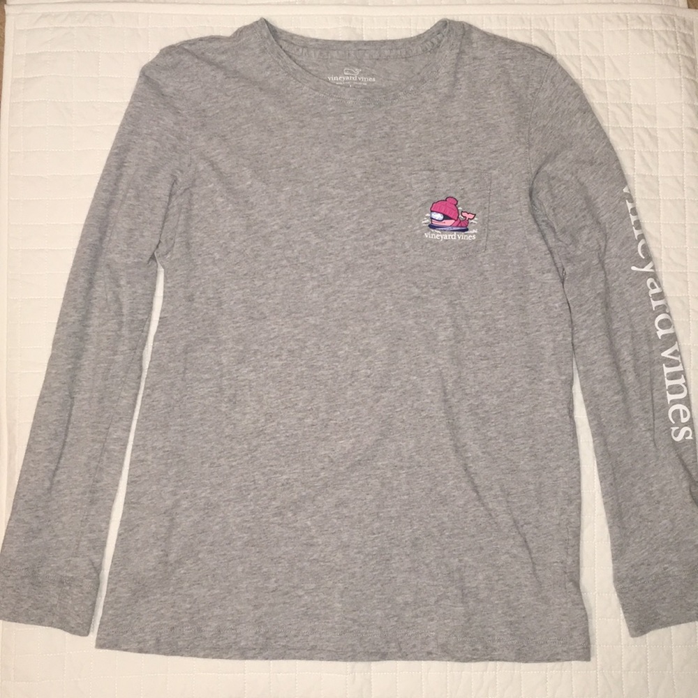 Vineyard Vines Girls Long Sleeve Graphic Tee